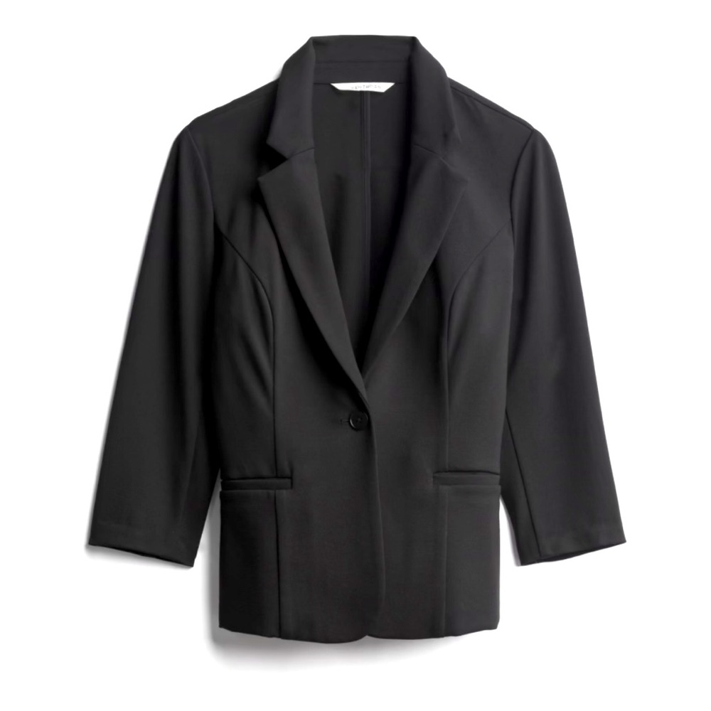 Stitch Fix 41 Hawthorn Shania Peplum Back Ponte Blazer